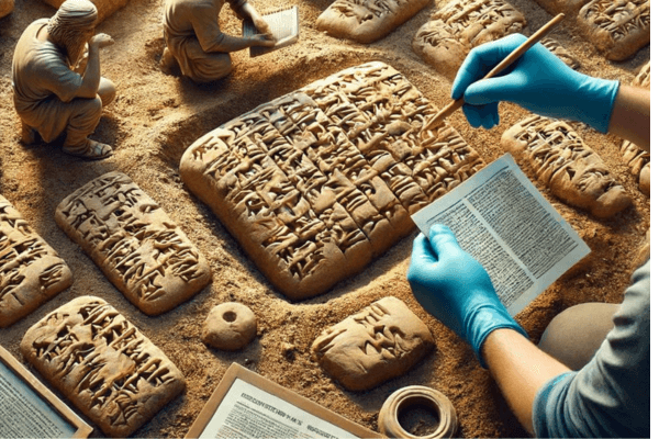 Evoluções nos Sistemas de Registro e Escritas em Cuneiforme na Mesopotâmia