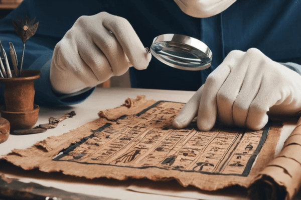 Preservação de Papiros e Pergaminhos: Técnicas e Abordagens para Preservação de Textos Históricos